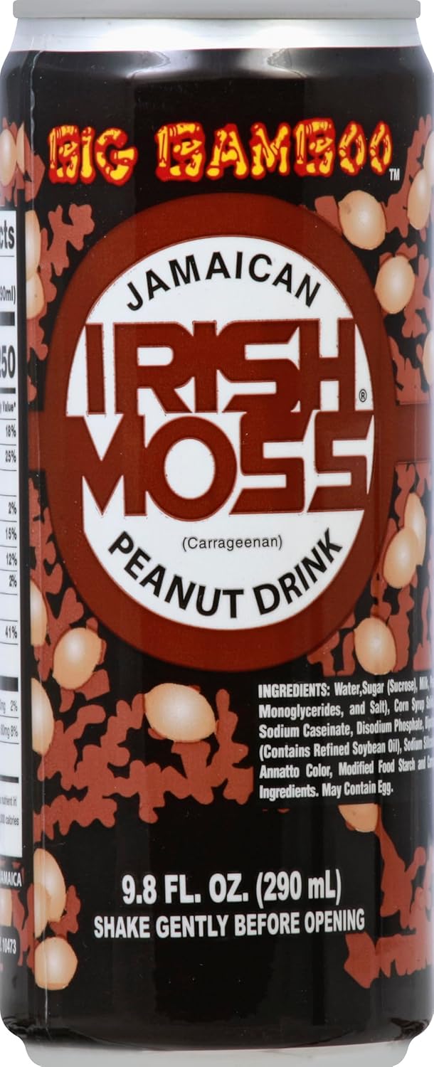 BIG BAMBOO JAMAICAN IRISH MOSS PEANUT DRINK 9.8 OZ 4PK